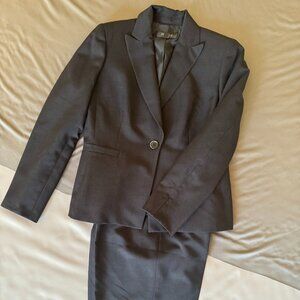 💙 Kasper Petite 2-Piece Suit – Midnight Blue, Size 8P